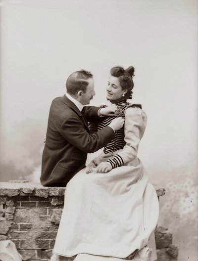 Férfi és nő portréja alkotó: Henry Charles Fehr