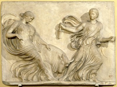 Dombormű Nike templomából az Akropoliszból, Athén, Neoattika, görög, Kr.e. 2. század vége (márvány) alkotó: Hippolyte Lalaise Devéria