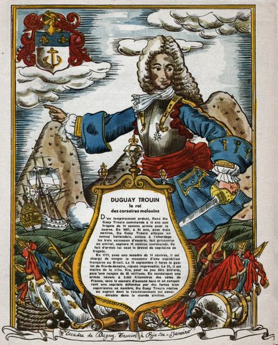 Rene Duguay Trouin. alkotó: Ferdinand Georg Waldmuller
