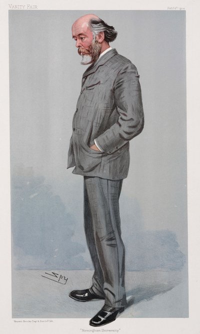 Sir Oliver Lodge, angol fizikus alkotó: Henry Charles Fehr