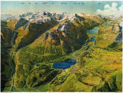 St Moritz, 1930 körül alkotó: . .