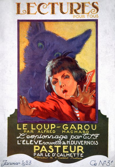 A vérfarkas. 1923 (metszet) alkotó: . .