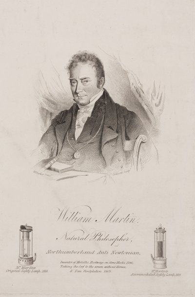 William Martin angol költő és fizikus, 1820 körül alkotó: Frederick (attr. to) Barnard