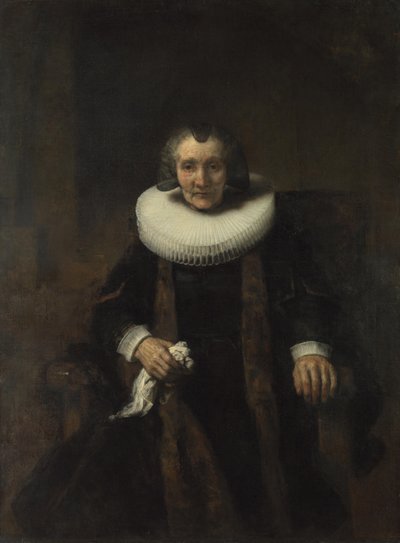 Margaretha de Geer portréja alkotó: Rembrandt van Rijn