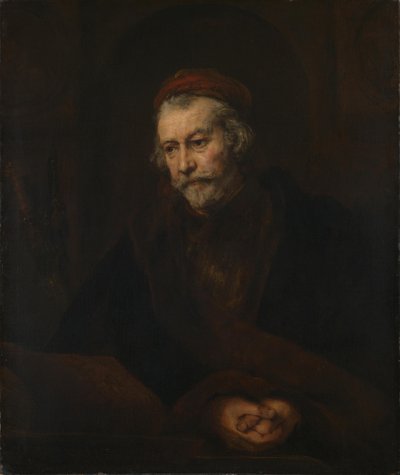 Egy férfi portréja, mint Pál apostol alkotó: Rembrandt van Rijn