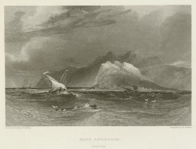 Cape Leucadia, Lovers Leap alkotó: after A.V. Copley Fielding