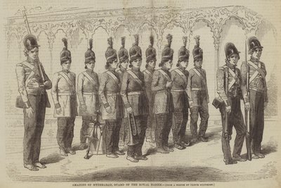 Hyderabad amazonjai, a Királyi Hárem Őre alkotó: after A. Soltykoff