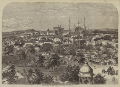 Delhi általános képe alkotó: after A. Soltykoff