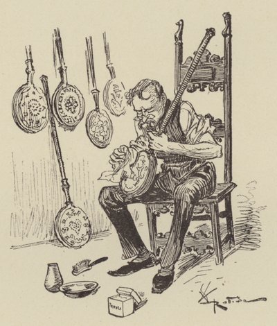 Ágytálak alkotó: after Albert Robida