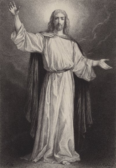 Jézus Krisztus alkotó: after Albert Robida