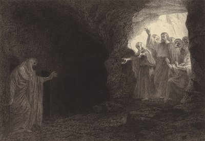 Lázár, gyere elő! alkotó: after Albert Robida