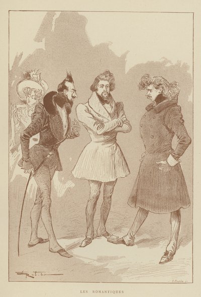 A romantikusok alkotó: after Albert Robida