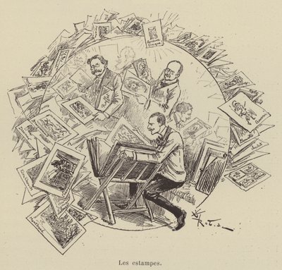 A nyomatok alkotó: after Albert Robida
