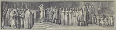 Napóleon olasz királlyá koronázása a milánói dómban, 1805. május 23-án alkotó: after Andrea Appiani the Elder