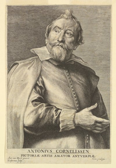 Anthony Cornelissen portréja az Emberek Hercegei Ikonjaiból alkotó: after Anthony van Dyck