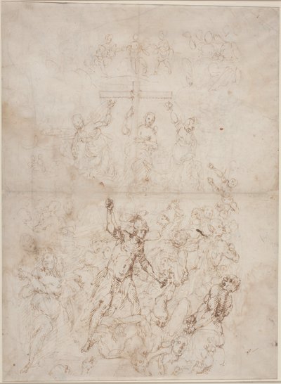 Az utolsó ítélet alkotó: after Aurelio Lomi Giulio Benso