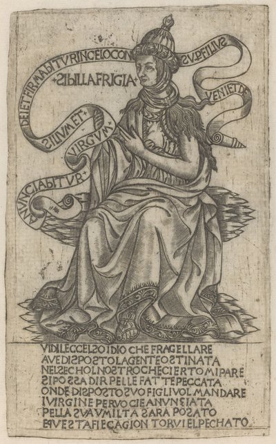 fríg Szibilla alkotó: after Baccio Baldini