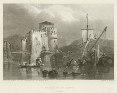 Egnippo hídja, Negropont alkotó: after C. Stanfield