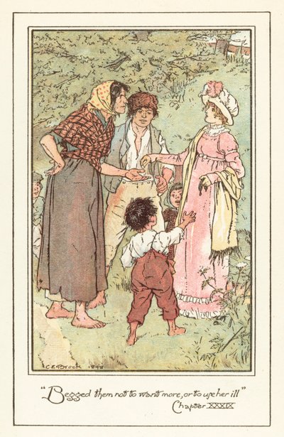Illusztráció Jane Austens Emma számára alkotó: after Charles Edmund Brock