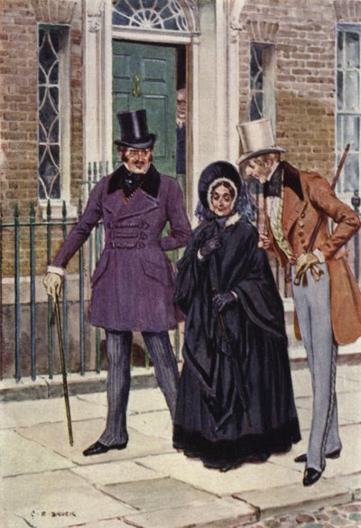 Illusztráció Nicholas Nickleby számára alkotó: after Charles Edmund Brock