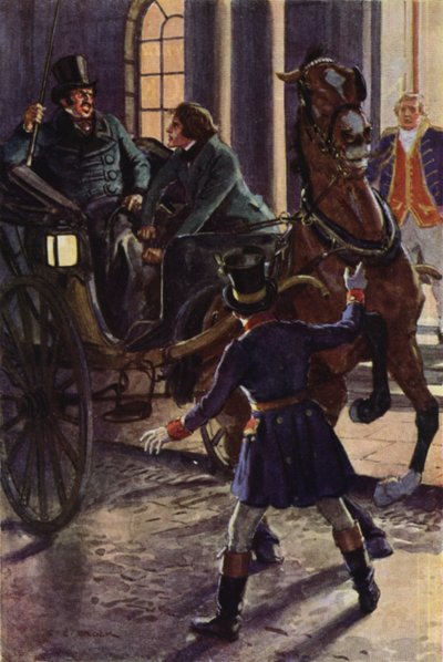 Illusztráció Nicholas Nickleby számára alkotó: after Charles Edmund Brock