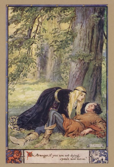 Ó, idegen, ha nem halsz meg, beszélj és mozogj alkotó: after Charles Edmund Brock