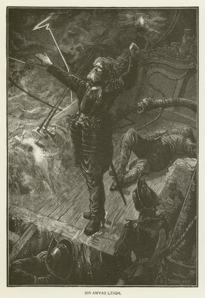 Sir Amyas Leigh alkotó: after Charles J. Staniland