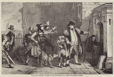 A Parish Beadle alkotó: after David Wilkie