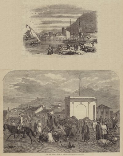 Kertch vázlatai alkotó: after Denis Auguste Marie Raffet