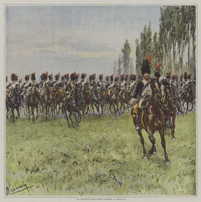 A lógránátosok rohama alkotó: after Felicien baron de Myrbach-Rheinfeld