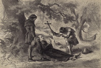 Marquette atya halála alkotó: after Felix Octavius Carr Darley