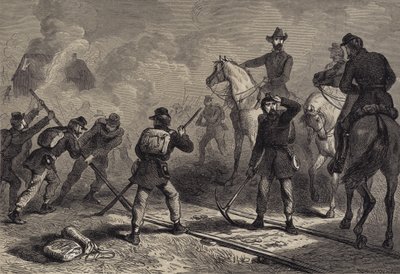 Sherman menete a tengerbe alkotó: after Felix Octavius Carr Darley