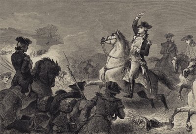 Washington és Monmouth alkotó: after Felix Octavius Carr Darley