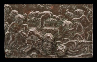 Infant Bacchanalians alkotó: after François Duquesnoy