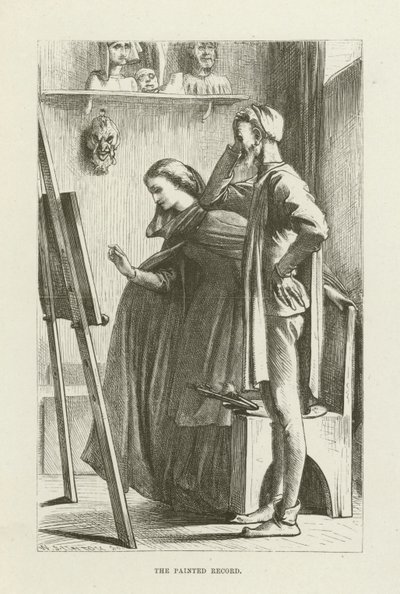 Illusztráció Romolához George Eliottól alkotó: after Frederic Leighton