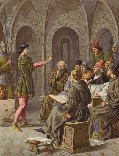 Le Proces (chromolitho) alkotó: after Frederic Theodore Lix