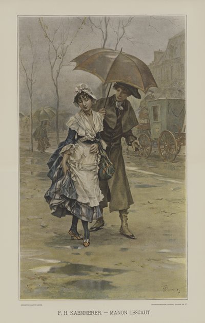 Manon Lescaut alkotó: after Frederik Hendrik Kaemmerer