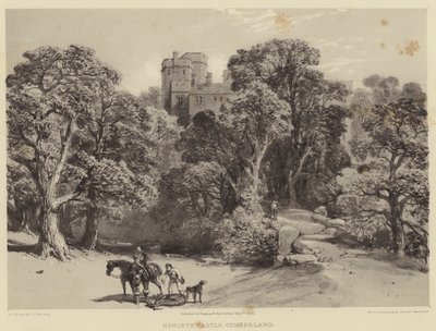Naworth kastély, Cumberland alkotó: after George Cattermole