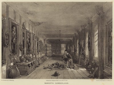 Naworth, Cumberland alkotó: after George Cattermole