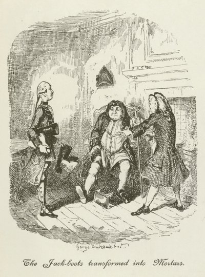Illusztráció Tristram Shandy számára alkotó: after George Cruikshank