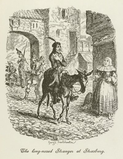 Illusztráció Tristram Shandy számára alkotó: after George Cruikshank