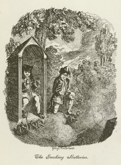 Illusztráció Tristram Shandy számára alkotó: after George Cruikshank