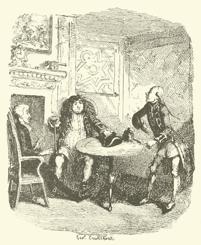 Illusztráció Tristram Shandy számára alkotó: after George Cruikshank