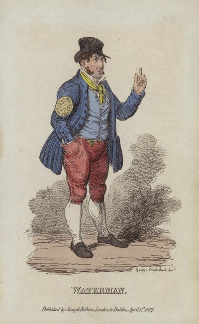 Csónakos alkotó: after George Cruikshank