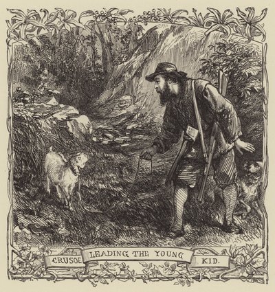Robinson Crusoe alkotó: after George Housman Thomas