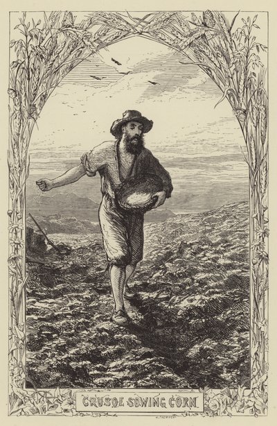 Robinson Crusoe alkotó: after George Housman Thomas