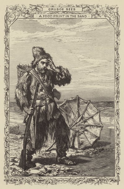 Robinson Crusoe alkotó: after George Housman Thomas