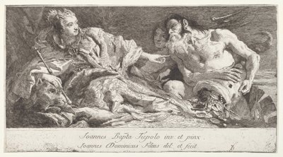 Velence Neptunusz hódolatában alkotó: after Giovanni Battista Tiepolo Giovanni Domenico Tiepolo