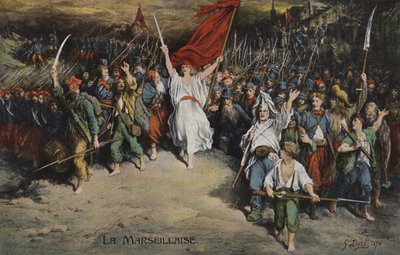 A Marseillaise, 1870 alkotó: Gustave after Dore