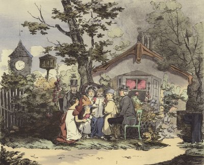 Egy miniszter és családja alkotó: after Henri Bonaventure Monnier